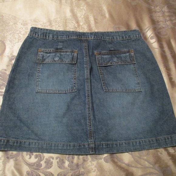 BLUE JEAN SKIRT - Picture 4 of 7